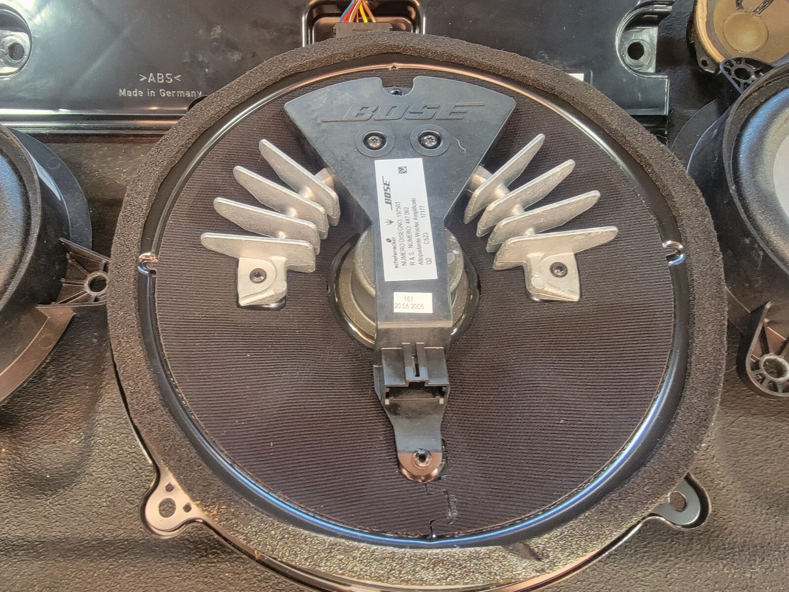2005-2008 Maserati Quattroporte M139 Speakers And Subwoofer Set BOSE OEM