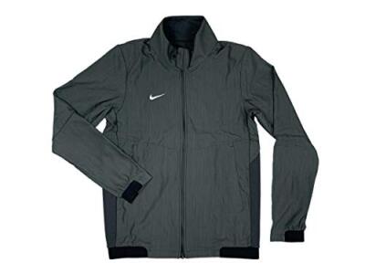 Nike Mens Dri-Fit Light Weight Travel Jacket Grey Black  AH7765 060 