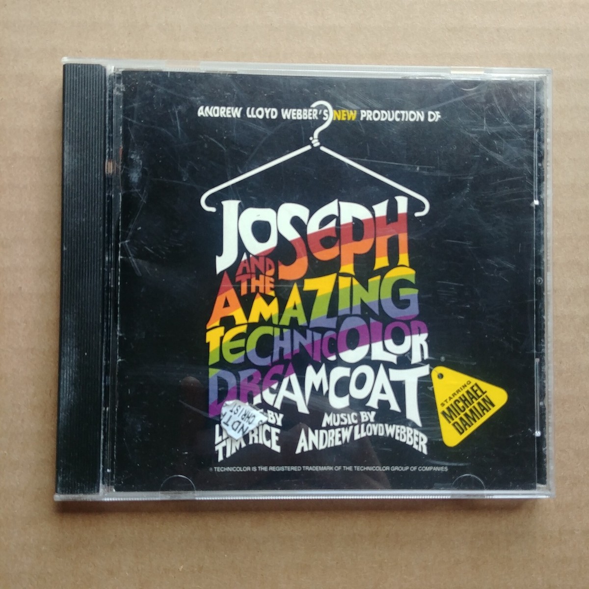 JOSEPH AND THE AMAZING TECHNICOLOR DREAMCOAT CD Musical Andrew