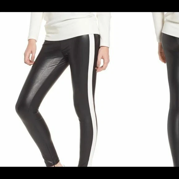 David lerner faux shop leather leggings