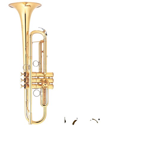 Eastman ETR520GS Intermediate Bb Trumpet - 24k Gold Plated Trim