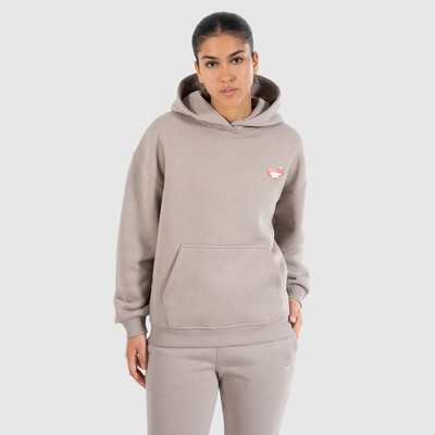 Smilodox Damen Hoodie Riva - Oversize Fit Pullover Sport & Freizeit