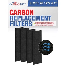 LifeSupplyUSA Carbon Filter Replacement Compatible with Honeywell Towers