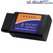 Bluetooth OBD2 OBDII Car Diagnostic Scanner Auto Fault Code Reader Tool ELM327