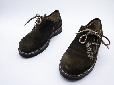 Spieth & Wensky Damen Trachtenschuhe Halbschuhe Grün Gr. 41 EU Art. 39502-70