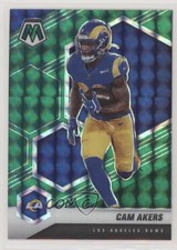 2021 Panini Mosaic Green Mosaic Prizm Cam Akers #119 2l4