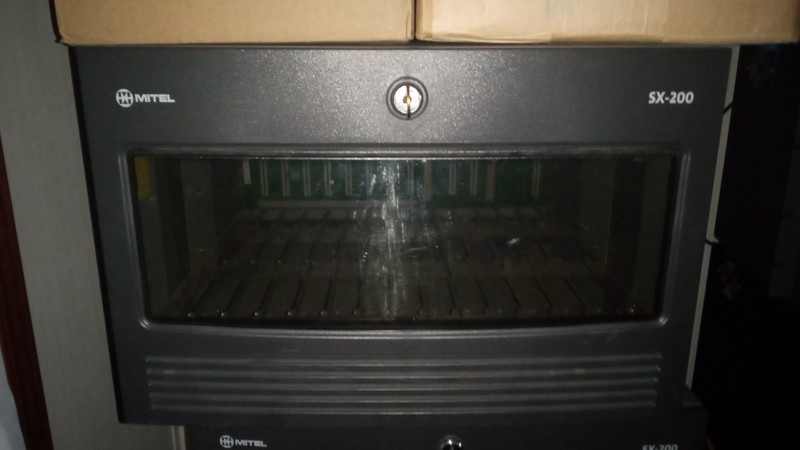 Mitel sx200 peripheral cabinet dark grey 50004041 used