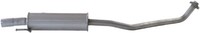 Bosal MittelschalldäMpfer 284-577 FüR Toyota Corolla Verso VVT ZZE120_ ZZE120R
