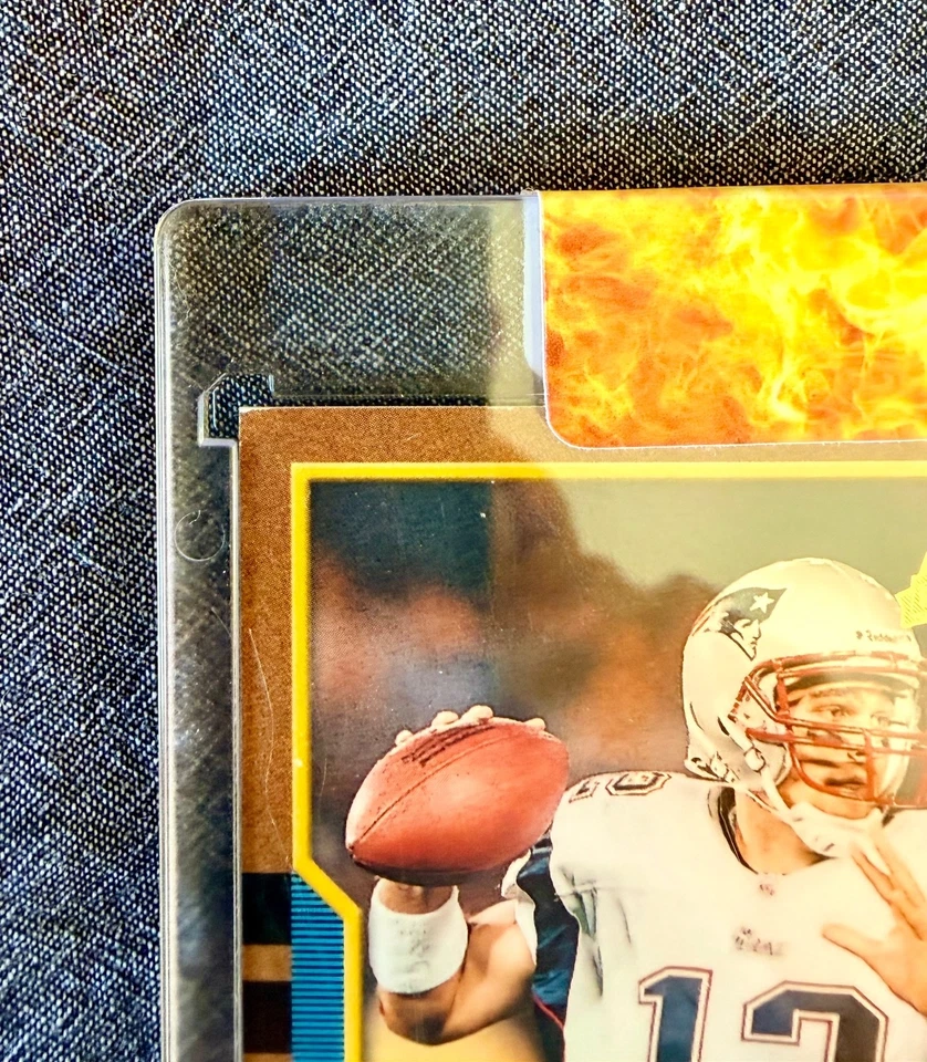 TOM BRADY ROOKIE 2000 TOPPS BOWMAN FOOTBALL ROOKIE NEW ENGLAND PATRIOTS #236 RC - Image 3 of 4