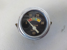Vintage Stewart Warner 427265 Brass 2 18 0 - 30 Vacuum Gauge - Ships Free