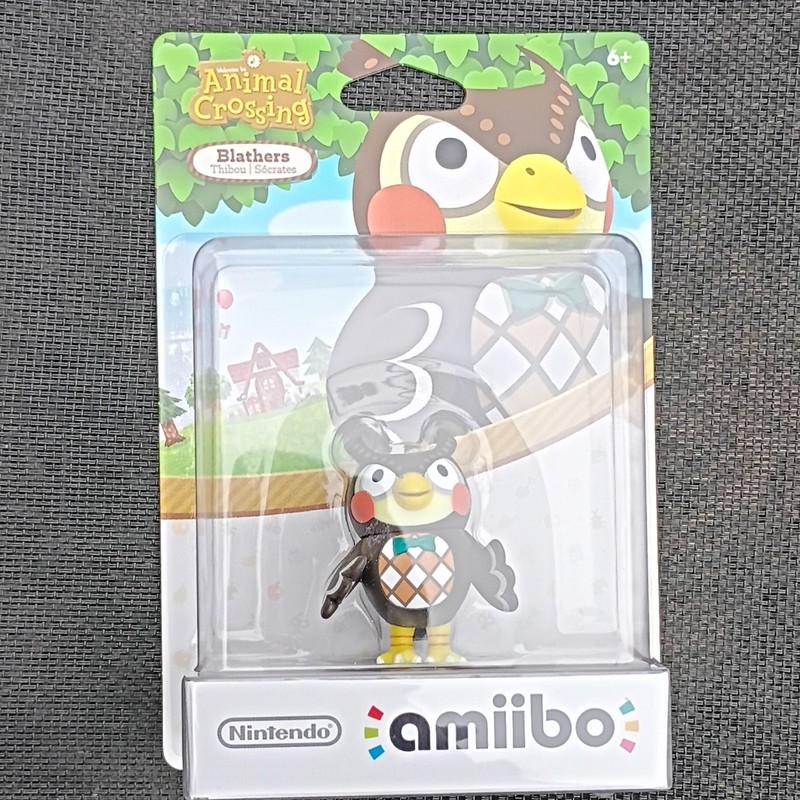 Nintendo amiibo Blathers Animal Crossing Figure 2015 NVL C AJAJ USZ