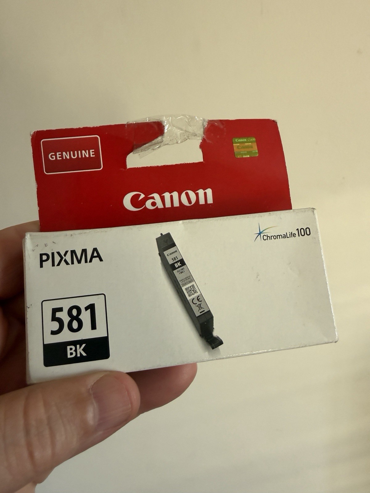 Genuine Canon CLI-581 Black Ink Cartridge for Pixma TR7550 TS8150 TR8550 + More