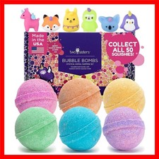 Mystical Bath Bombs for Girls and Boys with Surprise Toys Inside 6 Pack - Lar...