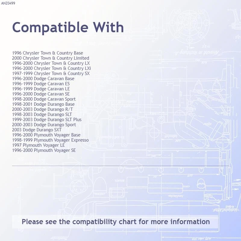 Black Clear Lens Tail Light Assembly for 1998-2003 Dodge Durango - Image 3 of 3