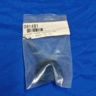 #ad GENERAC OIL FILL GASKET amp; CAP Part# 091481 Open box $12.97