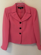Kasper Pink Long Sleeve Jacket - Great Condition Size 10 P