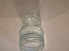 Lot of 3 Antique Whitall Tatum Aqua Glass FREE SAMPLE Jars 3" Tiny 2oz Bottles — photo 2