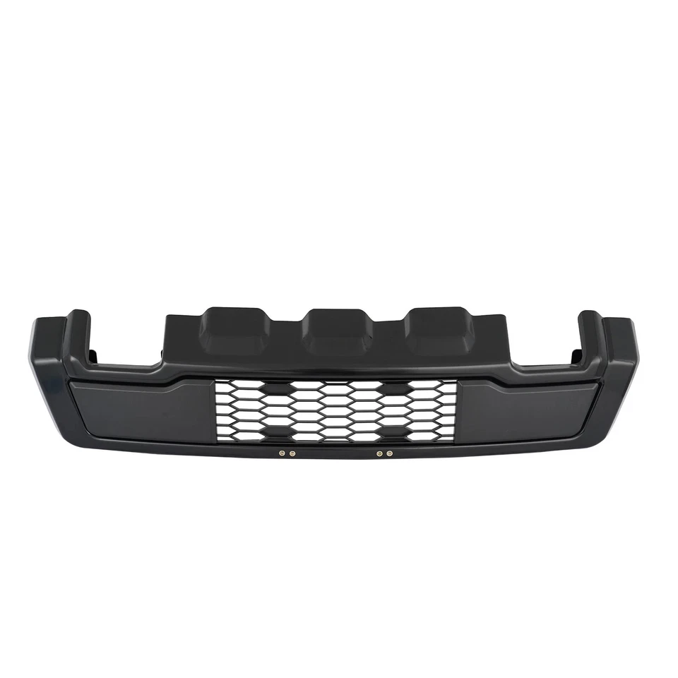 Conjunto de para-choque dianteiro com LED DRL estilo Raptor para 2015-2017 Ford F150 aço preto - Imagem 3 de 4