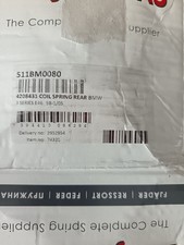 4208431 Coil Spring Rear BMW 3 Series E46