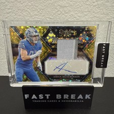 2022 Panini Select Aidan Hutchinson#RSM-AH Gold Disco Prizm RPA /10