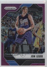 2016-17 Panini Prizm Purple Prizm 29/75 Jon Leuer #210 r8l