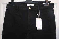 Mango 12(US) Black Flaired Jeans