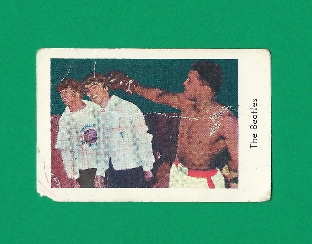 RARE CASSIUS CLAY Card Star Boxing Boxe French Edition 1987