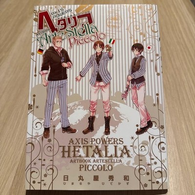 HETALIA Axis Powers ArteStella Piccolo Hidekaz Himaruya Artbook Japan