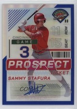 2024 Panini Prospect Edition Blue Prizm Signatures /149 Sammy Stafura Auto 1d40