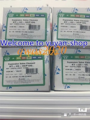 1PCS NEW Sporlan KT-43-VCP100 Expansion Valve Element #T7810 YS