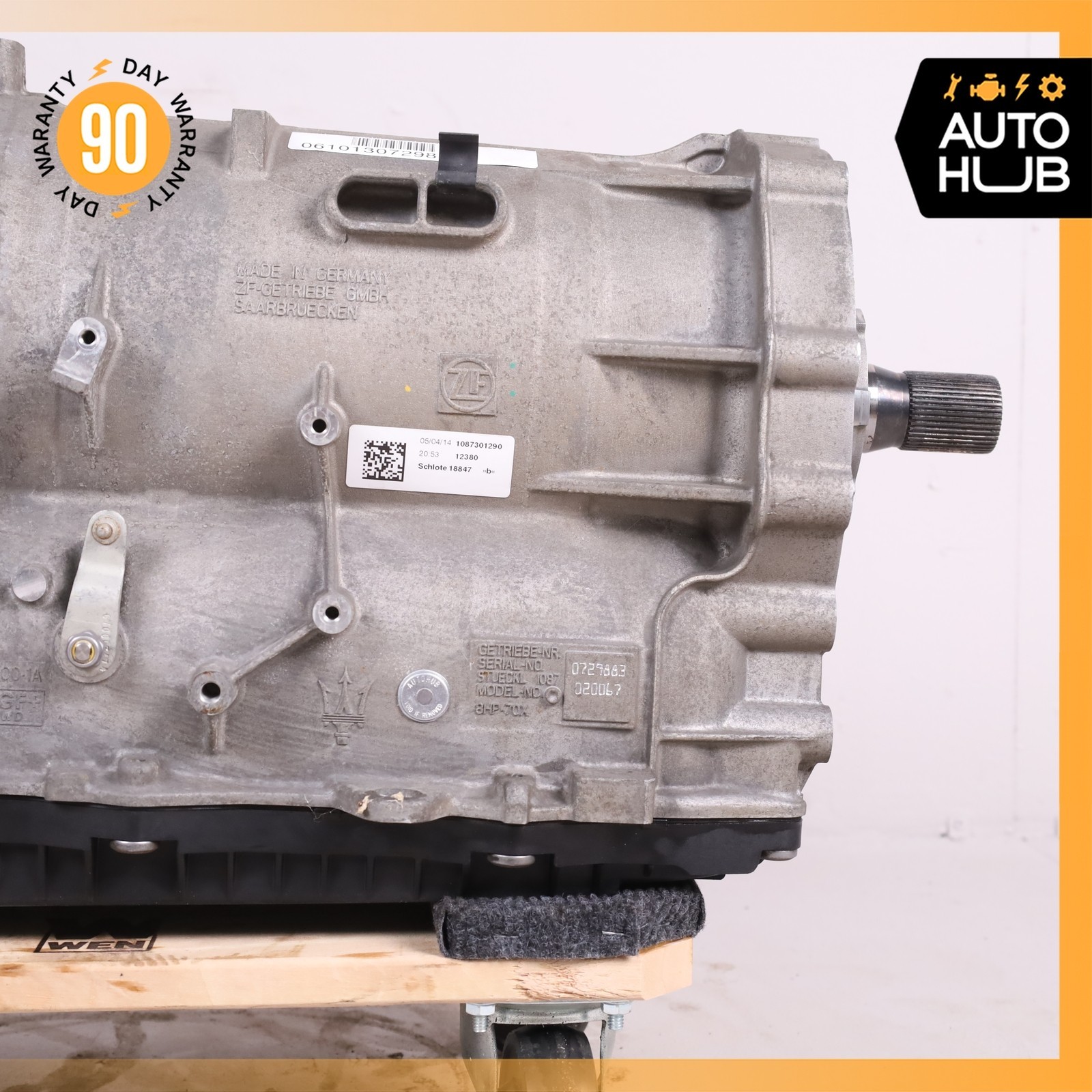 14-24 Maserati Ghibli M157 S Q4 AWD 3.0L Automatic Transmission OEM 102k