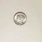 1940-S Mercury Silver Dime grades BU/Btr, Lustrous, Full Split Bands