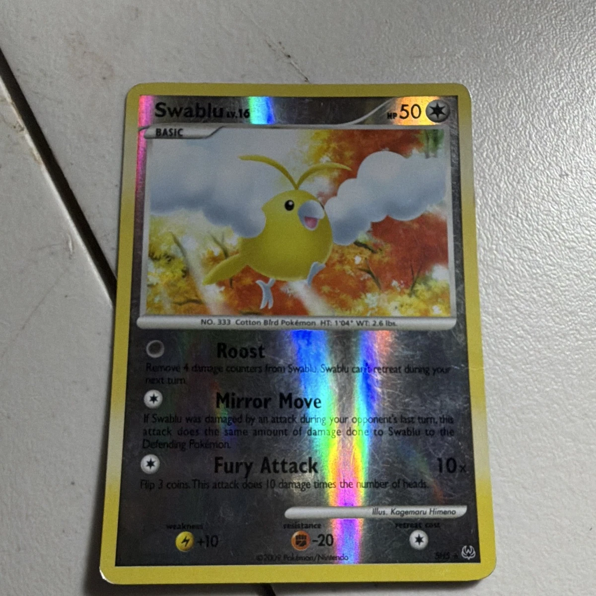 Swablu In Pokémon Individual Trading Cards for sale | eBay