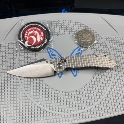 Kansept Fenrir Frag Titanium 5th Anniv Limited Edition Plus Case, Coin & Patch