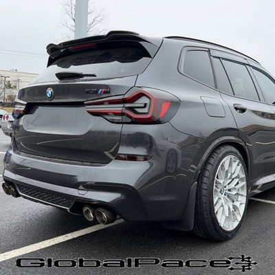 BMW X3 G01 X3M F97 G08 LCI Style Smoked Red Sequential LED Tail Lights 2018-2021