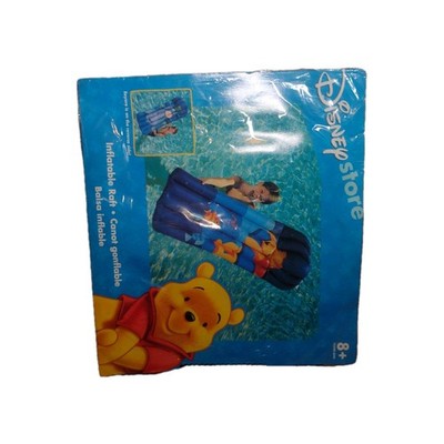 Vintage Disney Store Winnie The Pooh Inflatable Float Pool Toy 2 Sided Eeyore 