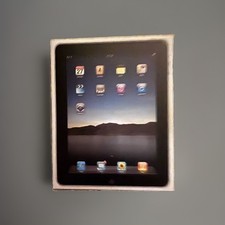 Apple iPad 1st Gen 64GB MB294LL/A Original Retail Box Papers Receipt 