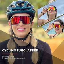 Cycling Glasses Bike Sunglasses Men UV400 Eyewear Outdoor Sports MTB Goggles- US