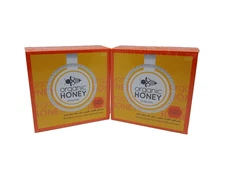 Natural Herbal Honey Blend 2-Pack | 48 Sachets with Royal Jelly & Bee Pollen