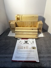 Kubb Viking Clash Toss Game Set Natural Wood Summer Backyard Fun