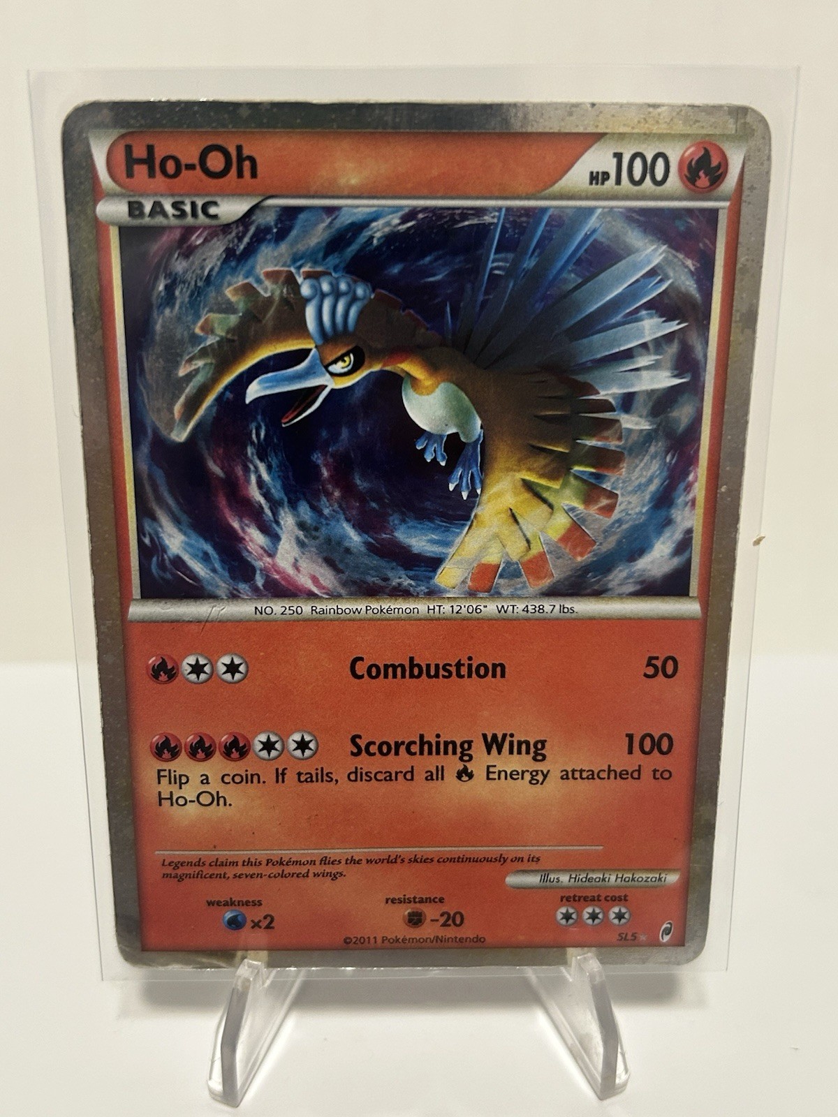 Ho-Oh (Shiny) SL5 Call of Legends Holo