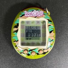 Bandai TAMAGOTCHI Connection V2 2004 stampa mimetica verde testata e funzionante