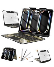 Wireless Keyboard Case for iPad Pro 13" M5/M4, iPad Pro 13" M4/M5 black