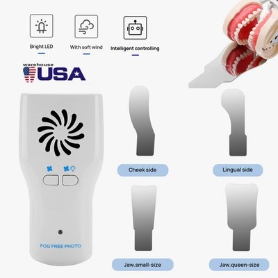 Dental Occlusal Mirror Fog Free LED Intra Oral Photo System 4 Mirrors Anti-Fog