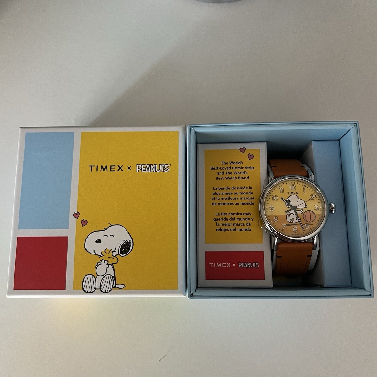 TIMEXStandard x Peanuts Featuring Snoopy Basketball Watch