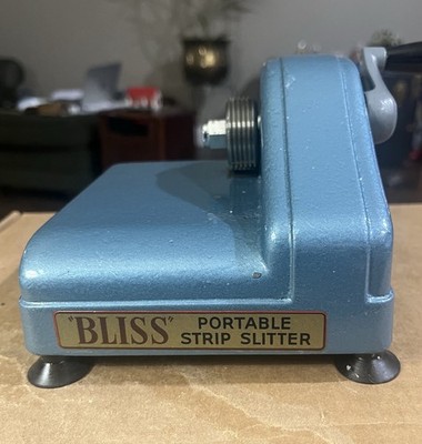 Vintage Bliss Portable Strip Slitter Harry M Fraser Fabric Cutter for ...