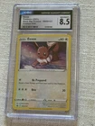 Pokémon Eevee SWSH127 Promo Cosmos Holo CGC 8.5 Sword & Shield 2021