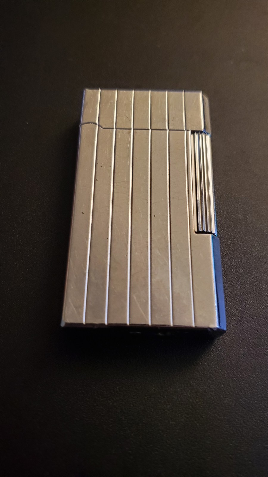 SILVER PLATED WELLINGTON FLINT PIPE CIGAR CIGARETTE LIGHTER
