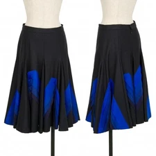 ATSURO TAYAMA Tape Design Drape Skirt Size 36(K-111096)