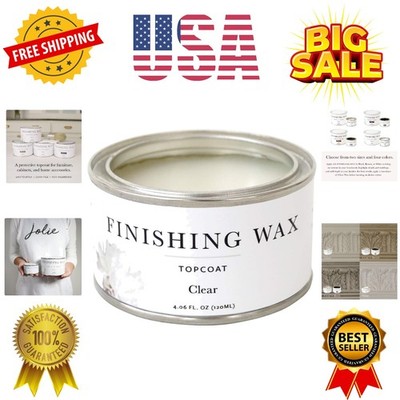 Finishing Wax - Protective topcoat Paint - Use on interior furniture, cabinet...